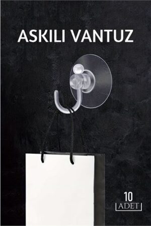 Askılı Vantuz 10 ADET. Ev Ürünleri ve Askılar.