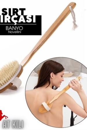 Novellini Doğal Banyo Sırt ve Selülit Fırçası. Oto-Hırdavat ve Oto ve Hırdavat Ürünleri.