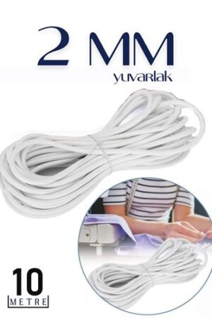 Bel Paça Giysi Lastiği 2 mm 10 Mt. Oto-Hırdavat ve Oto ve Hırdavat Ürünleri.
