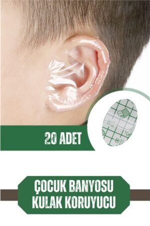 Çocuk Banyo Kulak Koruyucu Su Geçirmez 20 Adet. Kişisel Ürünler ve Kişisel Ürünler.