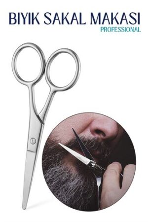 Bıyık Sakal Düzeltme Makası 12 cm Biagio Bianchi Design. Kişisel Ürünler ve Kişisel Ürünler.