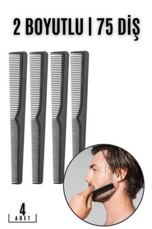 Sakal Bıyık Saç Tarağı 4 lü SET Jess Design. Kişisel Ürünler ve Kişisel Ürünler.