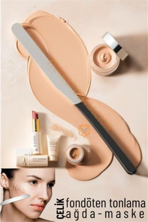 Maske Sıvı Fondöten Tonlama Spatulası Çelik. Kişisel Ürünler ve Kişisel Ürünler.