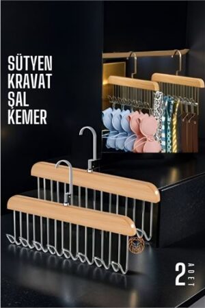 Dolap İçi Askı 2 adet Sütyen Şal Kravat Kemer Çanta. Ev Ürünleri ve Ev Ürünleri.