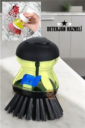 Bulaşık Fırçası Deterjan Hazneli. Mutfak Ürünleri ve Mutfak Ekipmanları.