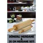 Kendinden Dönerli Merdane 2 li SET Fabelle Design. Mutfak Ürünleri ve Mutfak Ekipmanları.