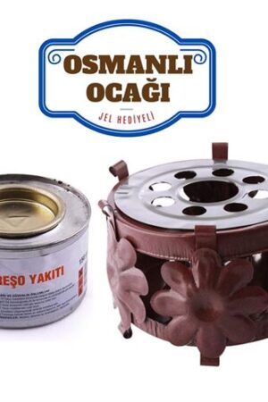 Dekoratif Metal Osmanlı Ocağı ve Reşo Yakıtı – Isıtmalı Sunum İçin Güvenli ve Şık Çözüm. Oto-Hırdavat ve Oto ve Hırdavat Ürünleri.