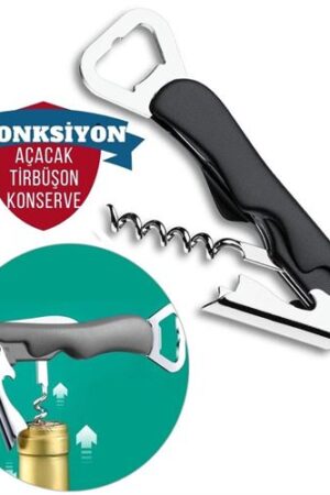 Açacak Tirbüşon Seti 3 Fonksiyon Trevor Deisgn. Mutfak Ürünleri ve Mutfak Ekipmanları.
