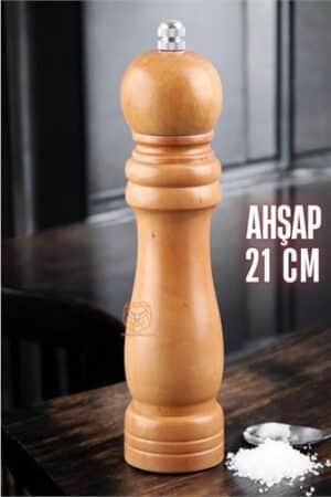 Karabiber Tuz Değirmeni Ahşap 21 cm XL. Oto-Hırdavat ve Testereler.