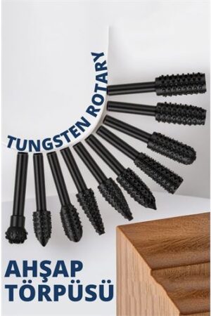 Tungsten Ahşap Oyma Şekillendirme 10 LU Törpü Seti. Oto-Hırdavat ve Törpü ve Eğe Setleri.