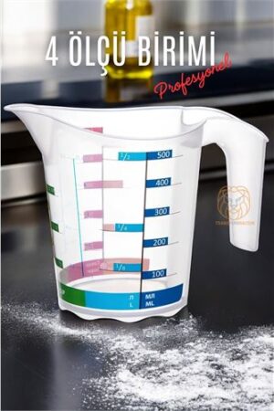 Ölçü Kabı Profesyonel BPA Free 500 ml. Mutfak Ürünleri ve Mutfak Ekipmanları.