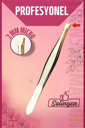 2 mm Micro İnce Uçlu Cımbız Çelik Solingen Professional. Kişisel Ürünler ve Cımbızlar.