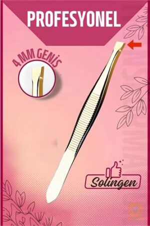4 mm Geniş Uçlu Cımbız Çelik Solingen Professional. Oto-Hırdavat ve Oto ve Hırdavat Ürünleri.