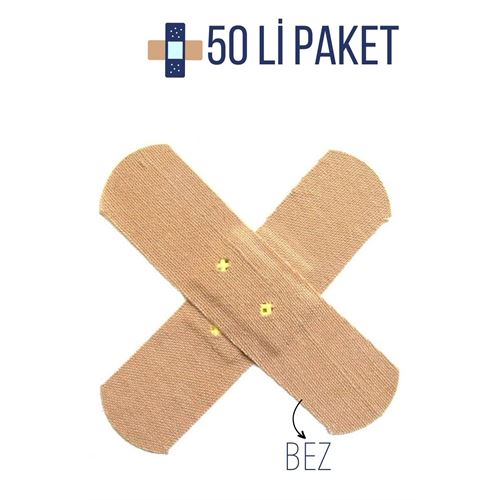 Bez Yara Bandı Cansın 50 Adet. Oto-Hırdavat ve Testereler. Bez Yara Bandı Cansın 50 Adet. Oto-Hırdavat ve Testereler.