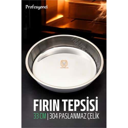 Çelik Fırın Tepsisi 33 cm 304 Paslanmaz Çelik. Oto-Hırdavat ve Testereler. Çelik Fırın Tepsisi 33 cm 304 Paslanmaz Çelik. Oto-Hırdavat ve Testereler.