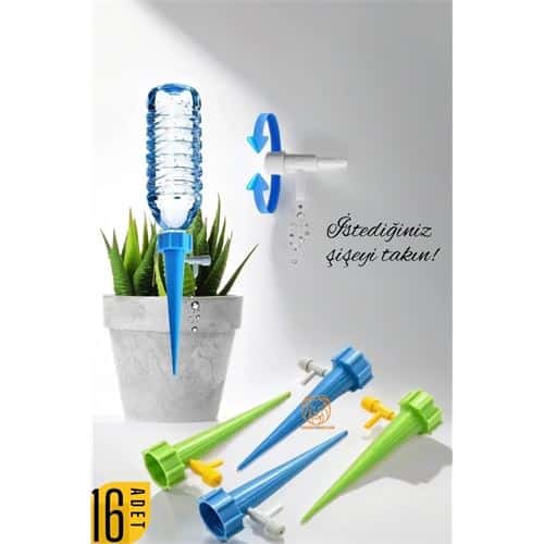 Çiçek Damlama Sulama Aparatı 16 Adet. Ev Ürünleri ve Saksı ve Çiçek Bakımı. Çiçek Damlama Sulama Aparatı 16 Adet. Ev Ürünleri ve Saksı ve Çiçek Bakımı.