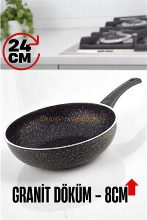 Granit Döküm 8 Cm Derin Wok Tava - Yapışmaz Wok Tava - 24 Cm. Oto-Hırdavat ve Testereler.