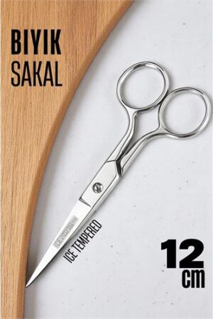 Ice Tempered 702 Bıyık Makası - Bıyık Sakal Düzeltme Makası Kuaför Makası 12 cm. Kişisel Ürünler ve Kişisel Ürünler.