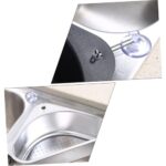 Inox Lavabo Köşe Süzgeci Organizer 304 Paslanmaz Çelik - Görsel 4