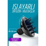 Isı Ayarlamalı Fön Için Difüzör Vigo Başlık Dönerli Profesyonel . Kuaför Berber ve Kuaför Malzemeleri.