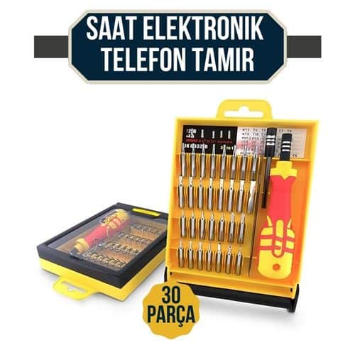 Jackly 30 Uçlu Saat Elektronik Telefon Tamir Hassas Tornavida Seti. Oto-Hırdavat ve Testereler. Jackly 30 Uçlu Saat Elektronik Telefon Tamir Hassas Tornavida Seti. Oto-Hırdavat ve Testereler.
