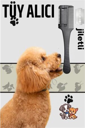 Kedi ve Köpek Jiletli Tüy Alma Tarağı. Oto-Hırdavat ve Oto ve Hırdavat Ürünleri.