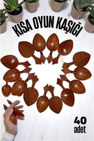 Kısa Oyun Kaşığı Halk Oyunu Kaşığı - Kına Kaşığı Kısa Saplı Zeybek Oyun Kaşığı 40 ADET. Oto-Hırdavat ve Oto ve Hırdavat Ürünleri.