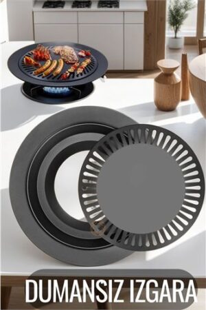 Kokusuz Dumansız Izgara Su Hazneli Ocak Üstü Grill. Oto-Hırdavat ve Oto ve Hırdavat Ürünleri.