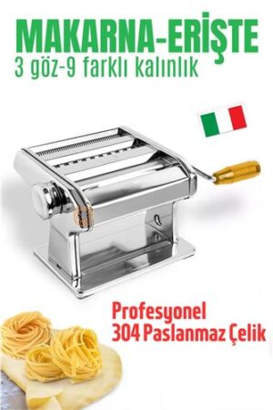Makarna Makinası Erişte Makarna Kesici Erişte Makinası 304 Paslanmaz Çelik. Mutfak Ürünleri ve Mutfak Ekipmanları.