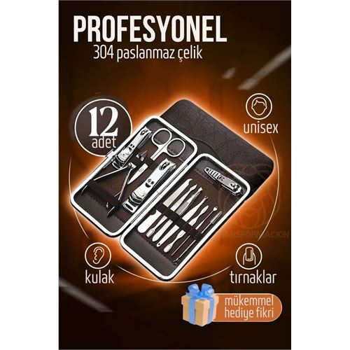 Manikür Seti Pedikür Kulak Yüz Bakım Kiti Profesyonel 304 Çelik Krom. Oto-Hırdavat ve Testereler. Manikür Seti Pedikür Kulak Yüz Bakım Kiti Profesyonel 304 Çelik Krom. Oto-Hırdavat ve Testereler.