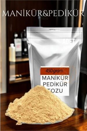 Manikür Tozu Pedikür Tozu 450 Gr. Kişisel Ürünler ve El Tırnak Bakım ve Aksesuarlar.