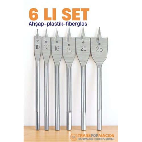 Ahşap Yaprak Matkap Ucu Seti - Plastik Fiberglas Ahşap Delik Açma Panç Seti. Oto-Hırdavat ve Matkap Ucu. Ahşap Yaprak Matkap Ucu Seti - Plastik Fiberglas Ahşap Delik Açma Panç Seti. Oto-Hırdavat ve Matkap Ucu.