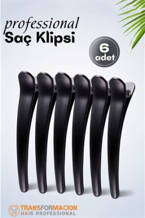 Kuaför Saç Klipsi - Profesyonel Toka 6 lı SET. Kişisel Ürünler ve Kişisel Ürünler.