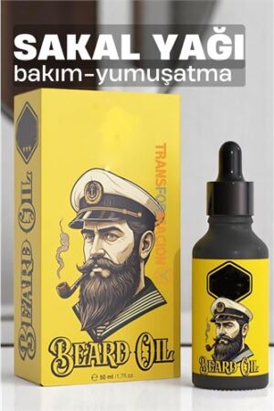 Sakal Bakım Yağı - Nemlendirici Sakal Yağı Sakal Yumuşatıcı 50 ML. Kişisel Ürünler ve Kişisel Ürünler.