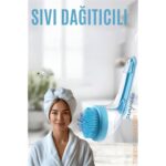 Şampuan Hazneli Silikon Saç Yıkama Peeling ve Masaj Fırçası. Kişisel Ürünler ve Banyo Keseleri.