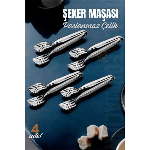 Şeker Maşası Paslanmaz Çelik 4 ADET. Oto-Hırdavat ve Testereler. Şeker Maşası Paslanmaz Çelik 4 ADET. Oto-Hırdavat ve Testereler.