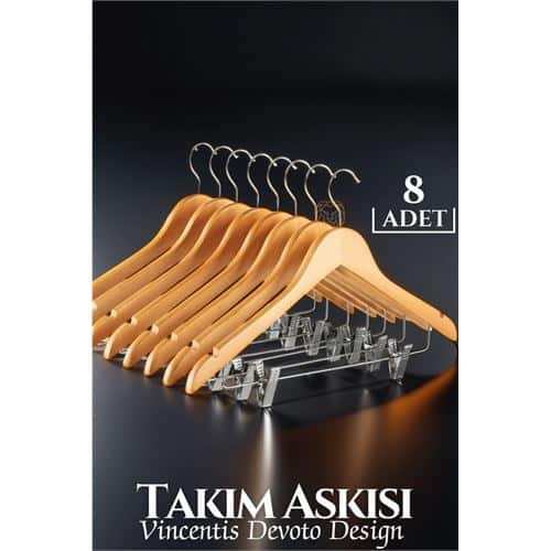Takım Askısı Ceket Etek Pantolon Kıskaçlı 8 Adet Vincentis Devoto Design. Oto-Hırdavat ve Testereler. Takım Askısı Ceket Etek Pantolon Kıskaçlı 8 Adet Vincentis Devoto Design. Oto-Hırdavat ve Testereler.