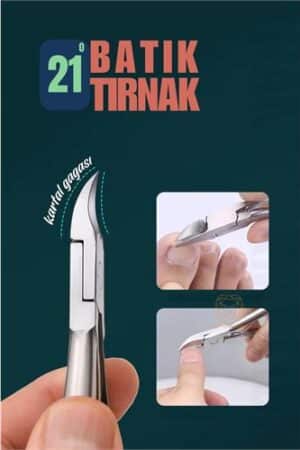 Tırnak Batık Makası Pedikür Makası Paslanmaz Çelik Profesyonel. Oto-Hırdavat ve Oto ve Hırdavat Ürünleri.