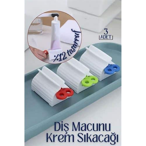 Diş Macunu Krem Sıkacağı 3 lü Set Tuppo Design. Oto-Hırdavat ve Testereler. Diş Macunu Krem Sıkacağı 3 lü Set Tuppo Design. Oto-Hırdavat ve Testereler.