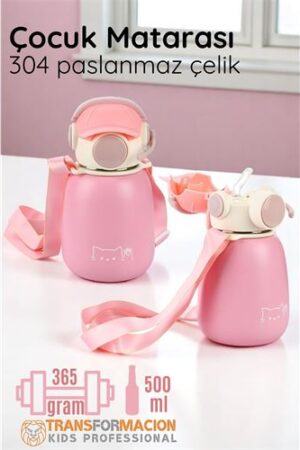 Inox Çelik Hafif Çocuk Matarası 500 ml KAPASİTELİ. Kişisel Ürünler ve Çocuk Bebek Malzemeleri.