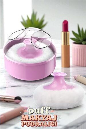 Makyaj Pudralığı -  Puff Pudralık - Makyaj Pudrası Pufu. Kişisel Ürünler ve Makyaj Ürünleri.