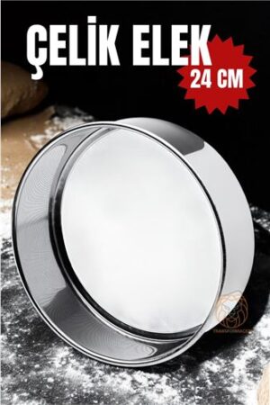Metal Un Eleği 24 cm. Mutfak Ürünleri ve Mutfak Ekipmanları.