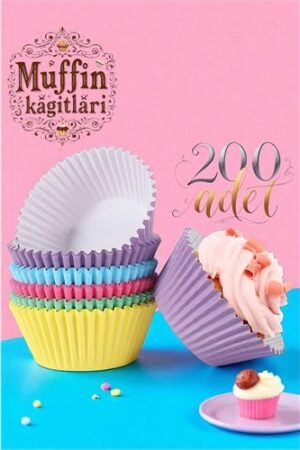 Muffin Kalıbı - Muffin Kağıdı - Muffin Kek Kalıbı 200 Adet. Mutfak Ürünleri ve Mutfak Ekipmanları.