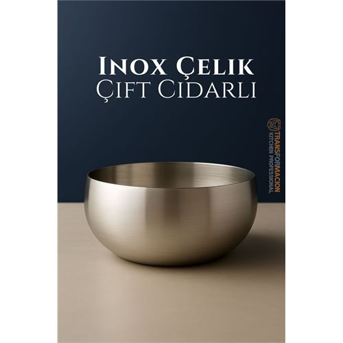 Çift Cidarlı Kase - Inox Çelik Kase 18 cm. Mutfak Ürünleri ve Rendeler. Çift Cidarlı Kase - Inox Çelik Kase 18 cm. Mutfak Ürünleri ve Rendeler.