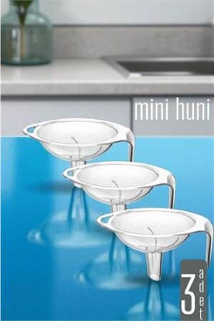 Huni - 3 lü Set Mini Huni - Mutfak Hunisi. Mutfak Ürünleri ve Mutfak Ekipmanları.