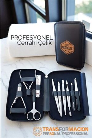 Manikür Pedikür Seti Profesyonel 304 Cerrahi Paslanmaz Çelik. Oto-Hırdavat ve Testereler.