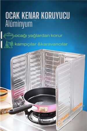 Ocak Kenar Koruyucu Alüminyum Levha - Ev Kamp Karavan Ocak Koruyucu. Oto-Hırdavat ve Oto ve Hırdavat Ürünleri.