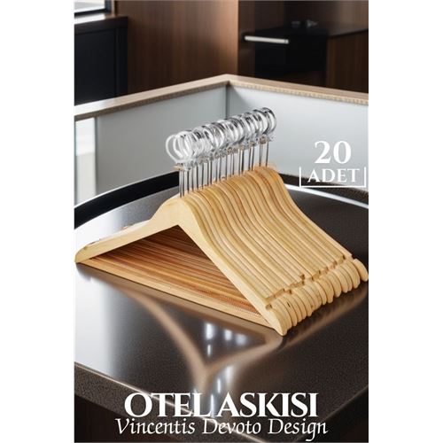 Otel Tip Askı 20 li Set Ahşap Vincentis Devoto Design. Ev Ürünleri ve Askılar. Otel Tip Askı 20 li Set Ahşap Vincentis Devoto Design. Ev Ürünleri ve Askılar.