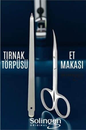 Tırnak Eti Makası Kavisli ve Profesyonel Çelik Törpü SETİ. Kişisel Ürünler ve El Tırnak Bakım ve Aksesuarlar.