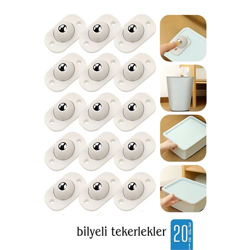 20 li Bilyeli Tekerlek Eşya Kaydırma Aparatı Yapışkanlı Set 360D. Ev Ürünleri ve Ev Ürünleri. 20 li Bilyeli Tekerlek Eşya Kaydırma Aparatı Yapışkanlı Set 360D. Ev Ürünleri ve Ev Ürünleri.